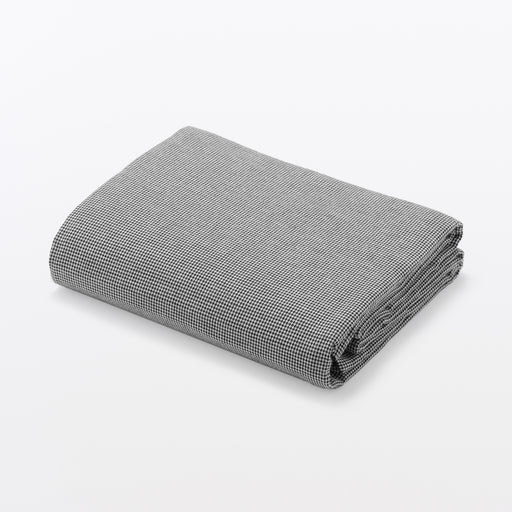 Indian Cotton Tablecloth - Houndstooth MUJI