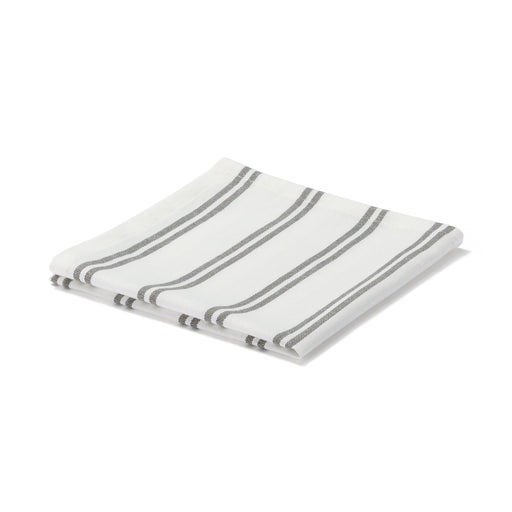 Indian Cotton Yarn Dyed Napkin - Gray Stripe MUJI