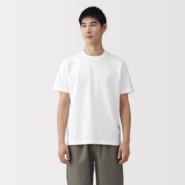 Cotton Jersey Crewneck T-Shirt MUJI