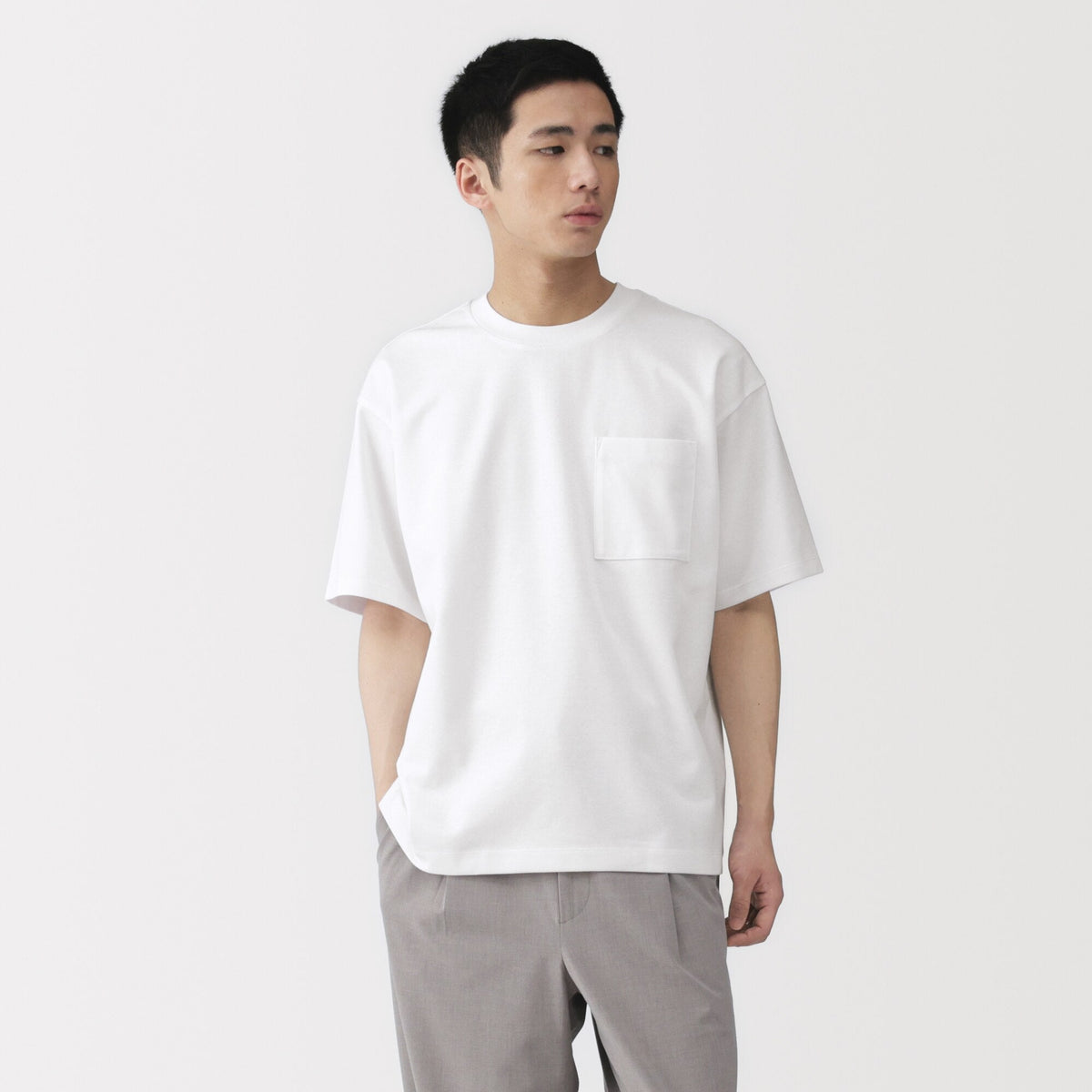 MUJI — Cool Touch Wide T-Shirt