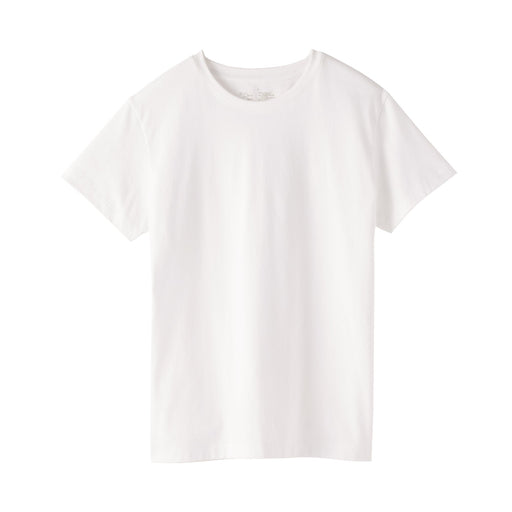 Jersey Crewneck T-Shirt White MUJI