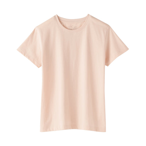 Jersey Crewneck T-Shirt Light Orange MUJI