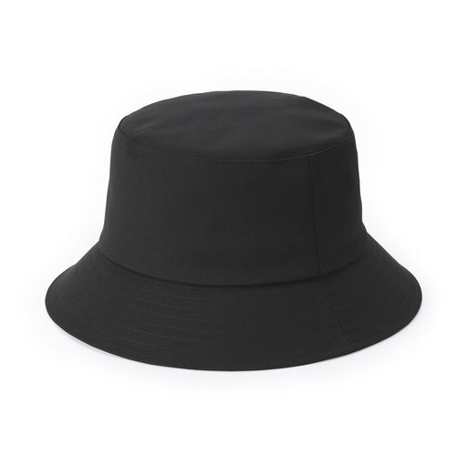 Water Repellent Bucket Hat Black MUJI