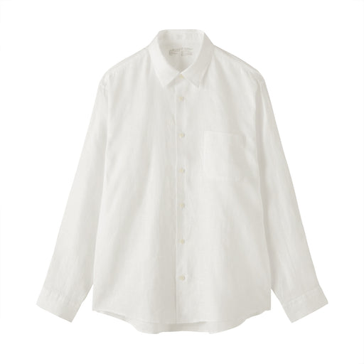 Linen Shirt White MUJI