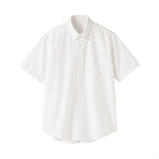 Oxford Pullover Shirt White MUJI