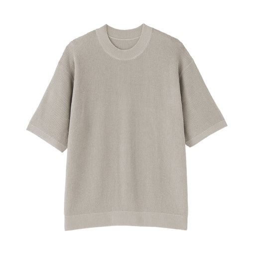 #WK14 Labo Washi Blend Sweater AF0EK26S Sand Beige MUJI