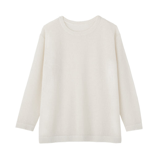 #WK14 Labo Washi Blend Sweater AF0EQ26S Ivory MUJI