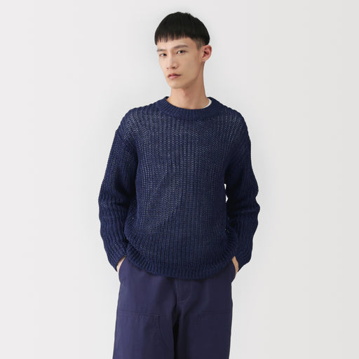 Labo High-Twist Cotton Sweater MUJI