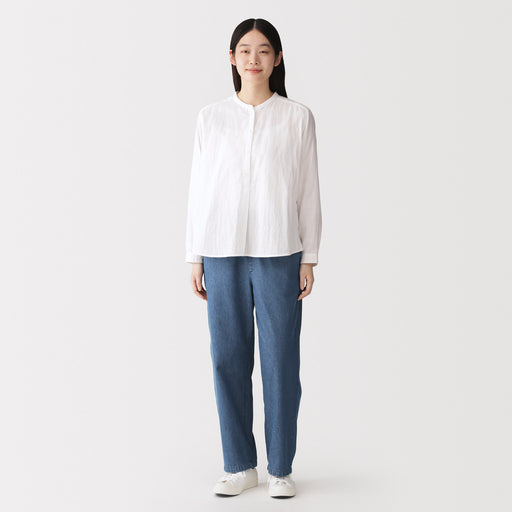 Washed Denim Easy Pants MUJI