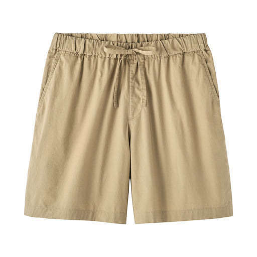 Broadcloth Shorts Beige MUJI