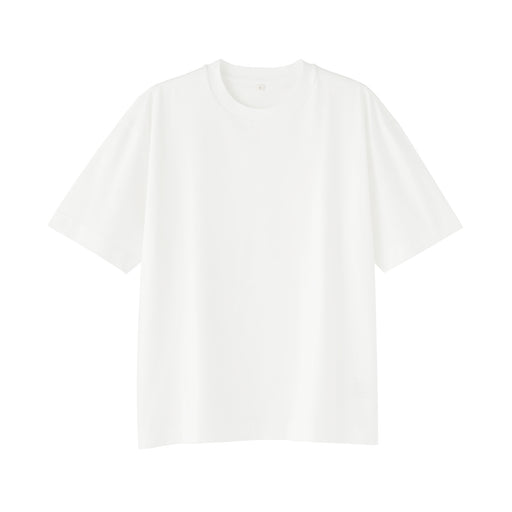 Labo Loopwheel Cotton Knit T-Shirt White MUJI