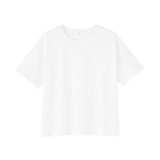 Labo Loopwheel Cotton Knit T-Shirt Off White MUJI