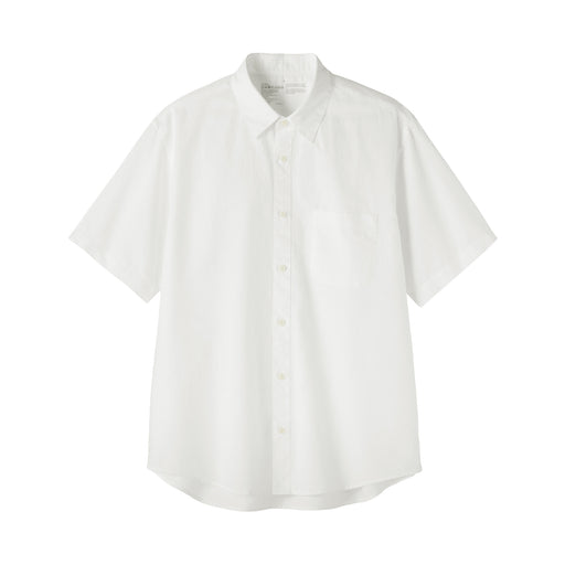 Hemp Cotton Shirt White MUJI