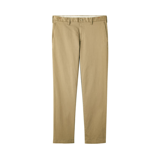 Stretch Chino Slim Pants (L30") Light Beige MUJI