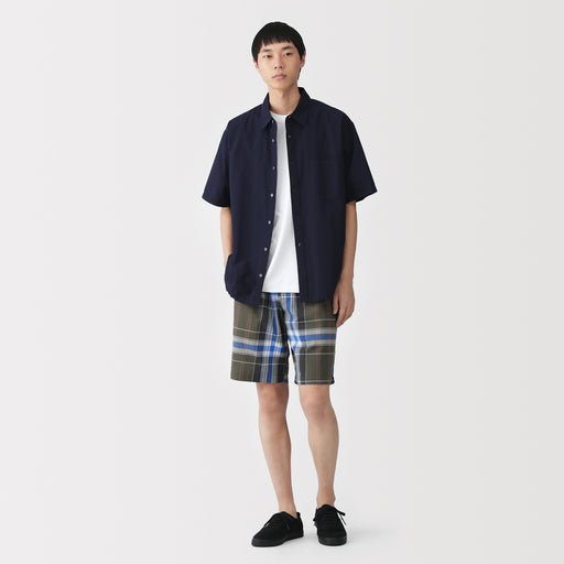 Madras Cotton Easy Shorts MUJI
