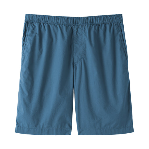 Broadcloth Easy Shorts Smoky Blue MUJI