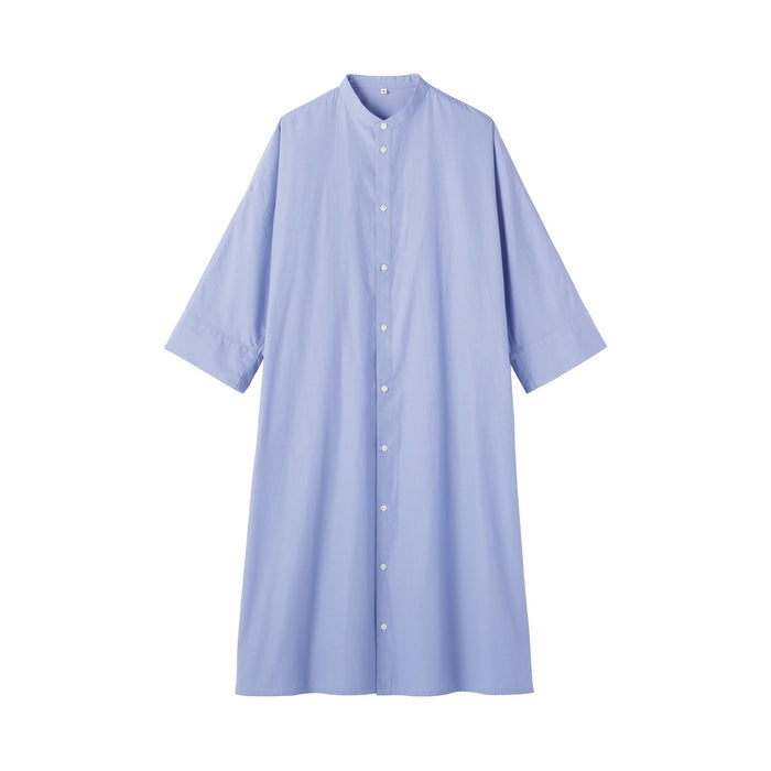 Labo Poplin Shirt Dress | Women's Fashion | MUJI USA Labo Poplin Shirt Dress | Women's Fashion | MUJI USA