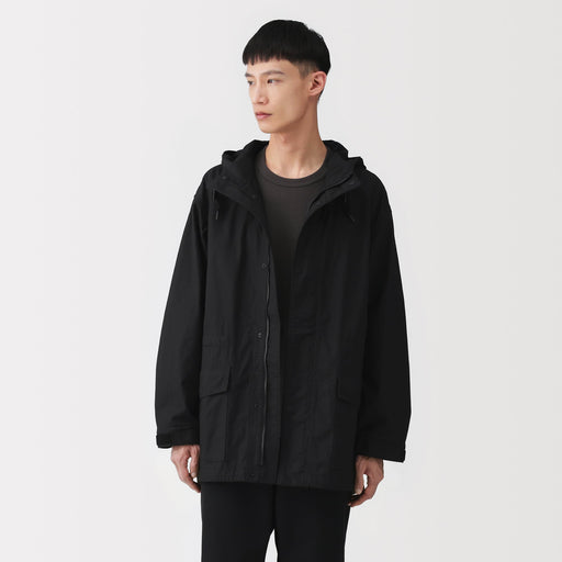 Labo Cotton Canvas Hooded Blouson MUJI
