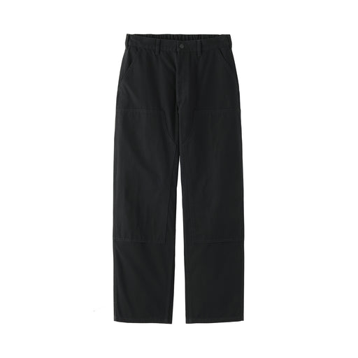 #26SS Labo Cotton Canvas Double Knee Pants AF0FO26S Black MUJI