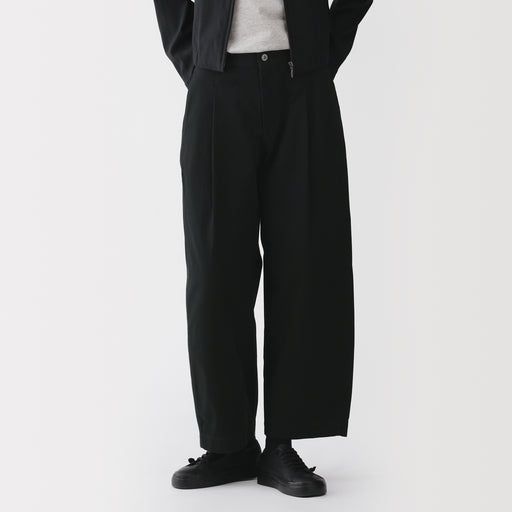 Labo Cotton Canvas Barrel Pants MUJI