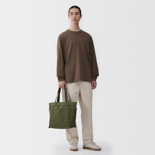 Canvas Wide Tote Bag MUJI
