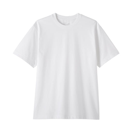 Jersey Crewneck T-Shirt White MUJI