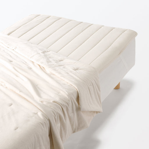 Cotton Cool Touch Thin Duvet - Single Ivory MUJI