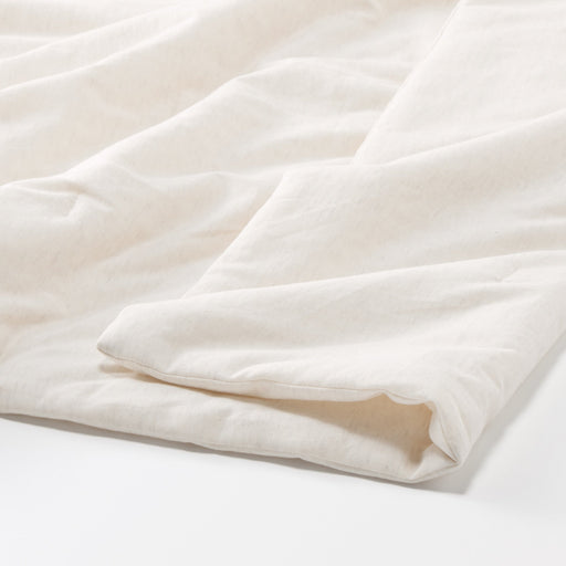 Cotton Cool Touch Thin Duvet - Double Ivory MUJI