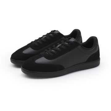 Soft Insole Combination Sneakers - Black MUJI