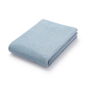 Soft Thin Bath Towel Blue MUJI