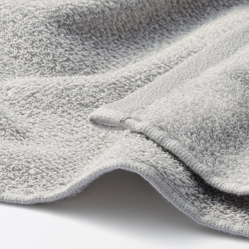 Soft Thin Large Bath Towel Gray MUJI