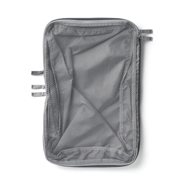 Recycled Polyester Gusset Compression Case - Medium Gray MUJI