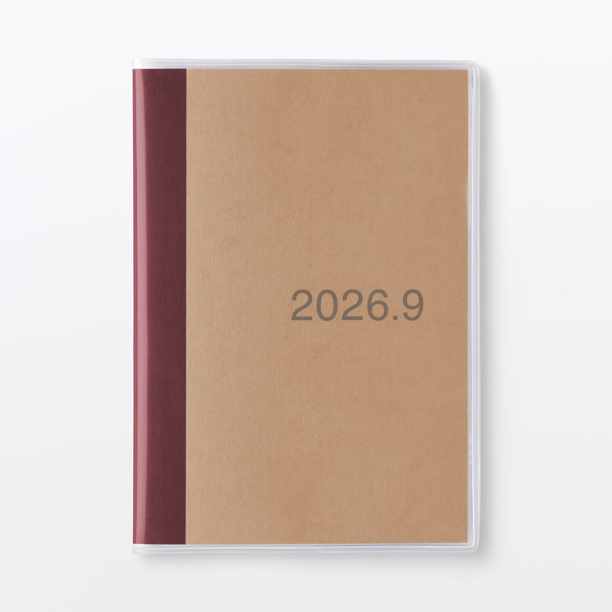 A6 Monthly Planner Aug. 2026 Sun. Start | 2027 Agendas | MUJI USA