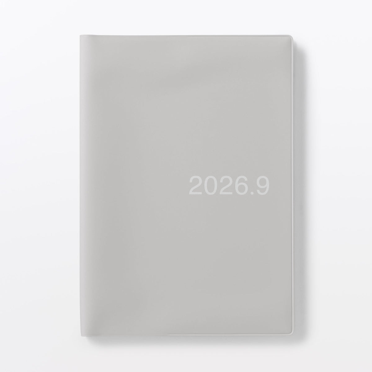 A5 No Holiday Monthly/Weekly Planner Aug. 2026 | MUJI USA