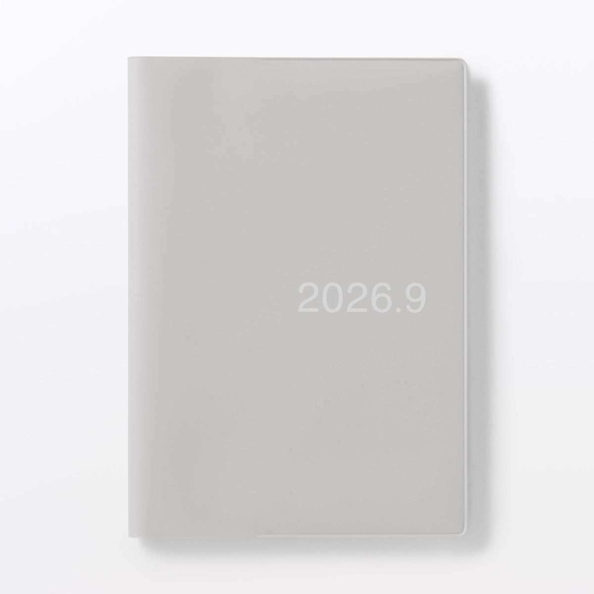 B6 No Holiday Monthly/Weekly Planner Aug. 2026 | MUJI USA