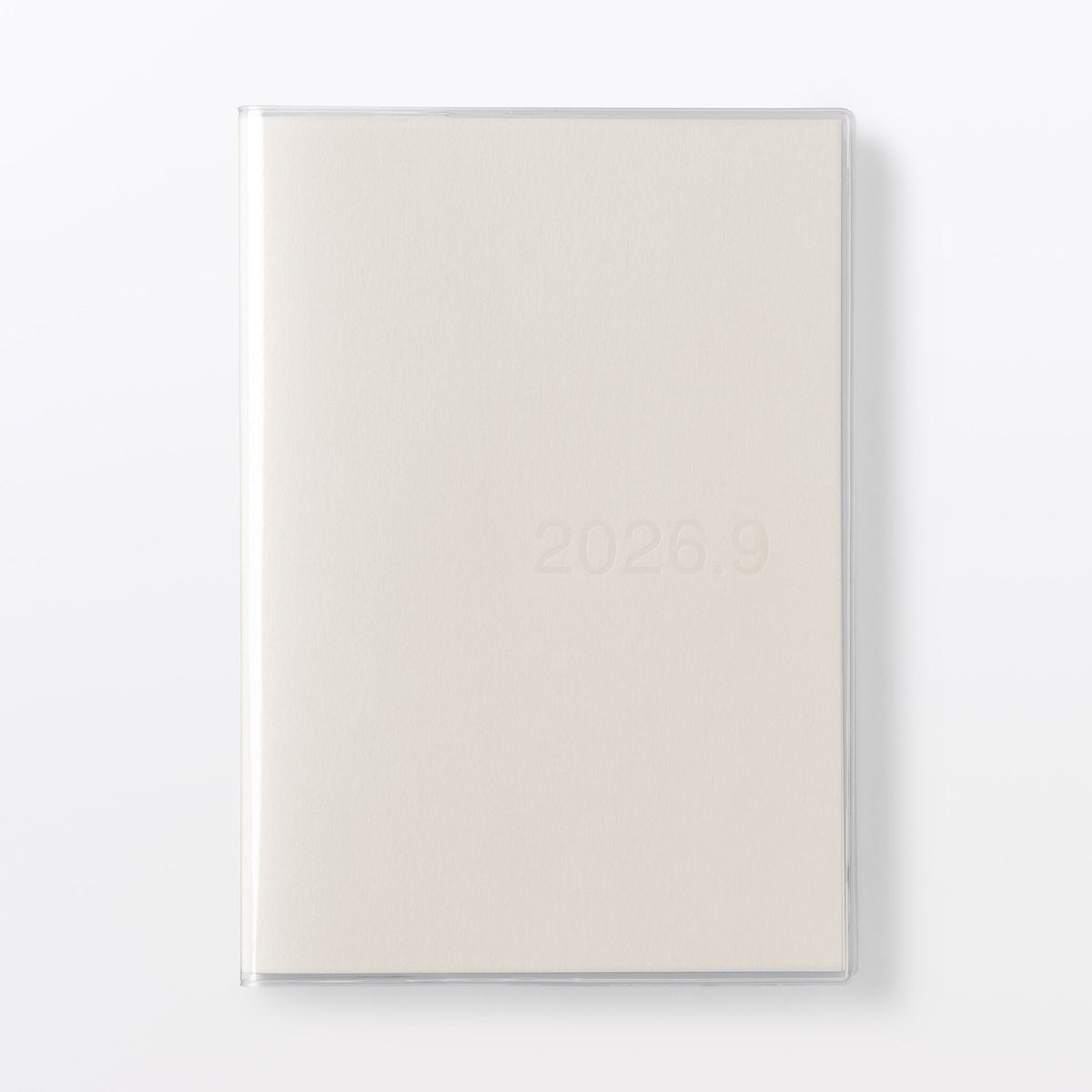 A5 Vertical Monthly/Weekly Planner From Aug. 2026 | MUJI USA