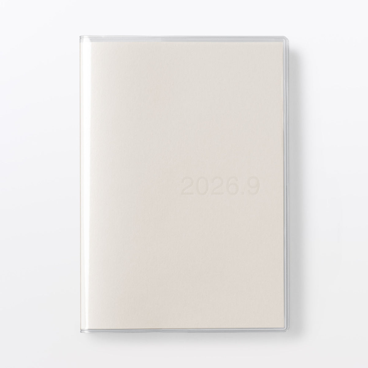 B6 Vertical Monthly/Weekly Planner From Aug. 2026 | MUJI USA
