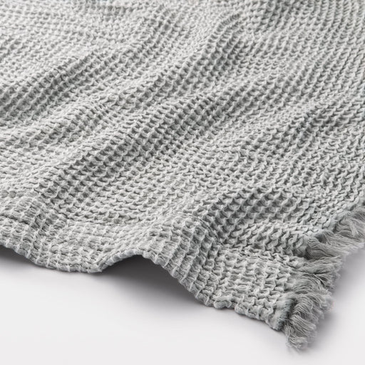 Waffle Weave Blanket - Double Gray MUJI