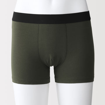 Cotton Jersey Boxer Briefs MUJI