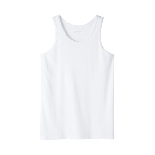 Moisture Wicking Cotton Tank Top White MUJI
