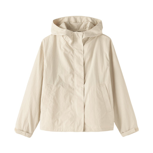 #26SS Water Repellent Pocketable Jacket Ivory MUJI