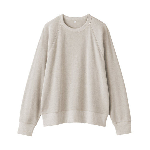 Waffle Crewneck T-Shirt Oatmeal MUJI