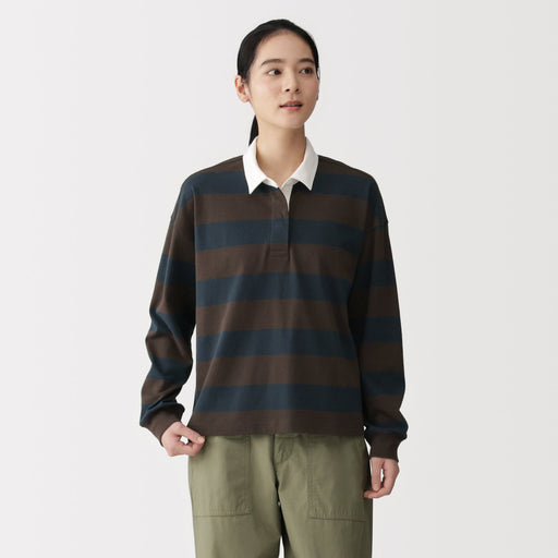 Cotton Jersey Rugby Shirt MUJI