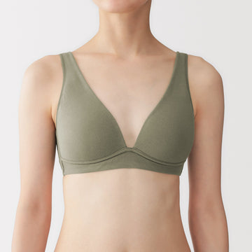 Wireless Plunge Bra MUJI
