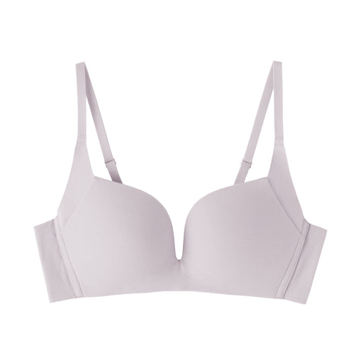 #WK48 Wireless Push-Up Bra FCH3626S Pale Lavender MUJI