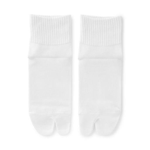 Tabi Short Socks Off White 23-25cm (US W7-9 M5-7.5) MUJI