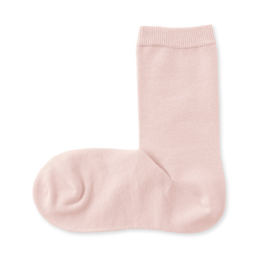 Loose Top Socks Baby Pink MUJI