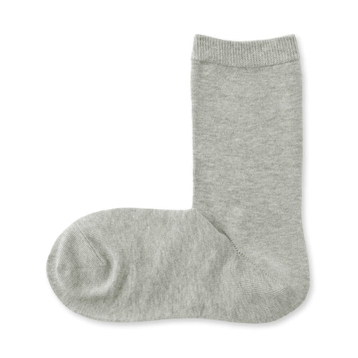 Loose Top Socks Gray MUJI