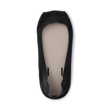 Seamless No-Show Socks Black MUJI