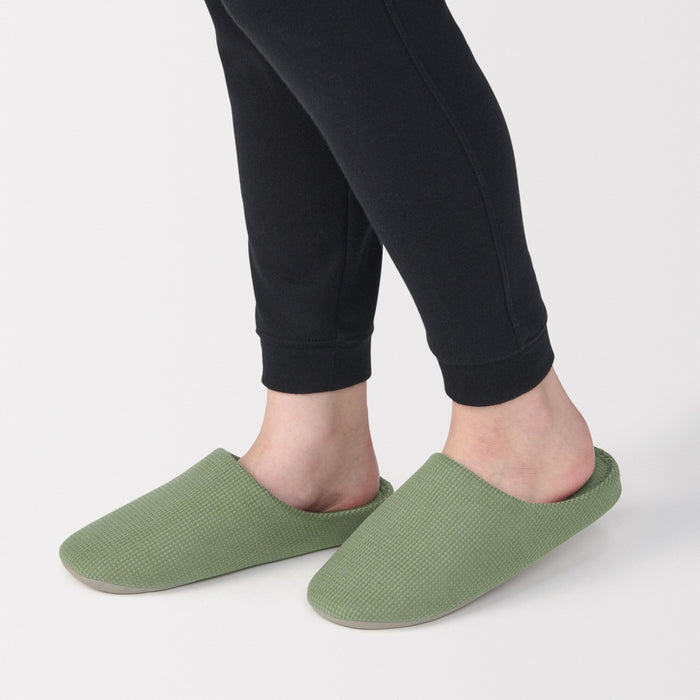 Mujo Ys Cotton Insole Slippers | Home Slippers | MUJI USA